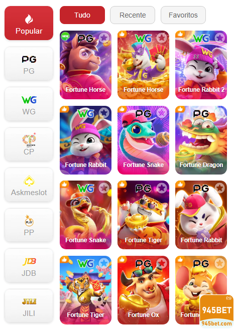 Experiência de Jogos 945bet.com